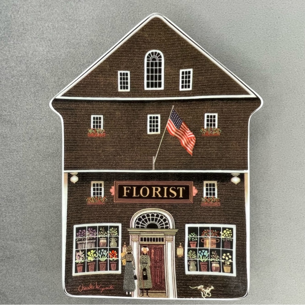 Florist Shop Wall Art Decor in Brown